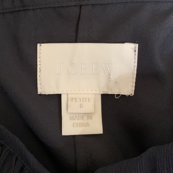 J.Crew Silk Navy Bridesmaids Halter Style Dress - Picture 6 of 6